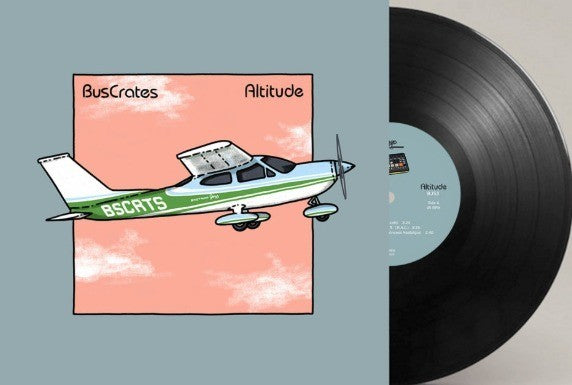 BusCrates Altitude 12" EP Vinyl Record on Bastard Jazz 2025 US Import Black