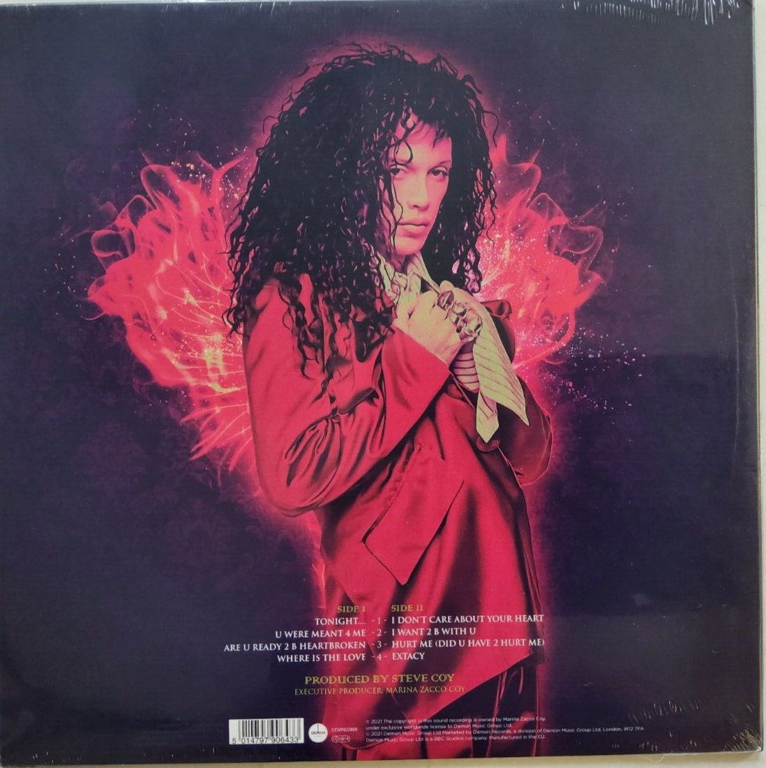 Dead Or Alive Fan The Flame Part 2 The Resurrection clear LP Album vinyl record