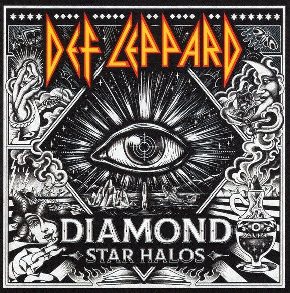 Def Leppard Diamond Star Halos CD album on UME 2022