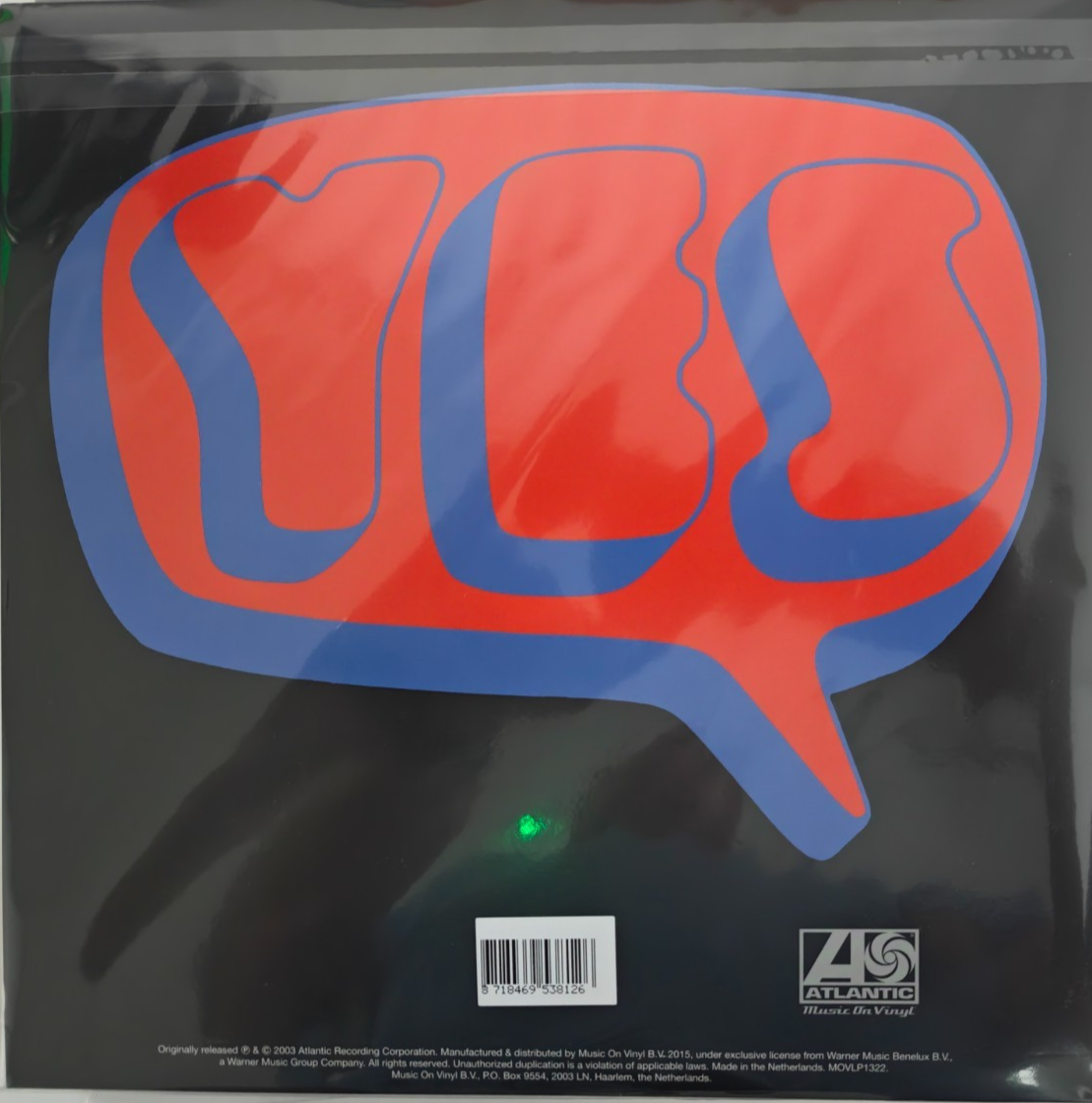 Yes Yes LP Album vinyl record 2015 Remastered 180gram reissue on Music on Vinyl