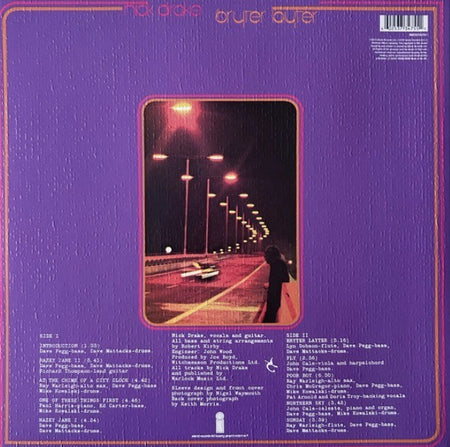 Nick Drake Bryter Layter LP Album vinyl record 2013 remastered reissue 180g
