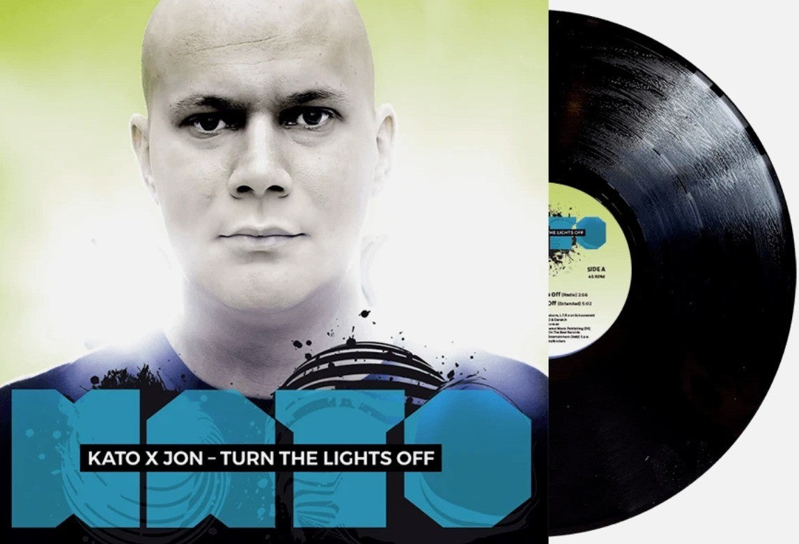Kato X Jon Turn The 12" vinyl record 2026 Black reissue on Warner
