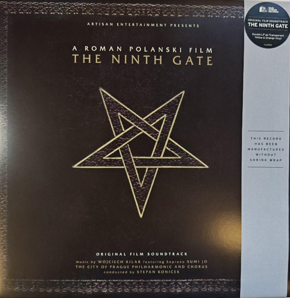 Wojciech Kilar The Ninth Gate OST  LP Album vinyl record yellow & Orange 2023