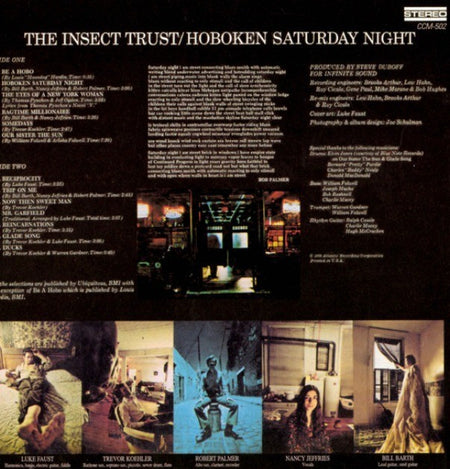 The Insect Trust Hoboken Saturday CD Album 2024 remastered reissue