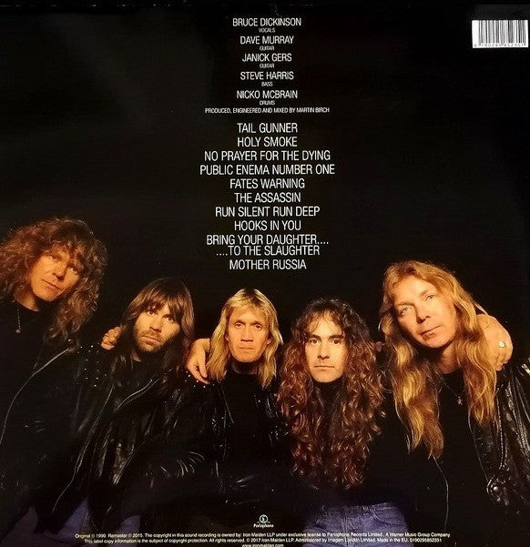 Iron Maiden No Prayer For The Dying LP Album vinyl record remastered 2017