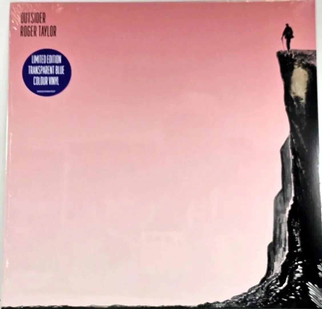 Roger Taylor – Outsider limited blue LP Album vinyl record blues rock on EMI New