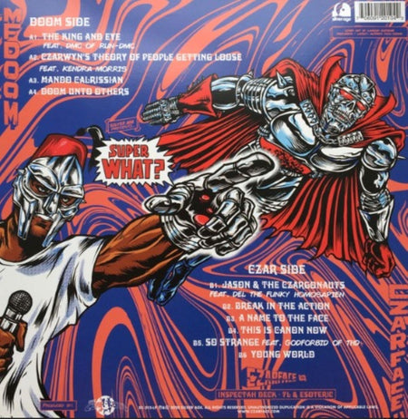 Czarface MF Doom Super What? LP Album Vinyl Record 2021 on  Silver Age Boom Bap