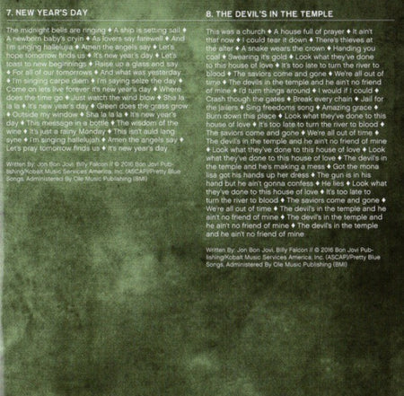 Bon Jovi – This House Is Not For Sale CD Album deluxe edition 2016 on Island