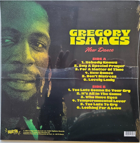 Gregory Isaacs – New Dance 2023 LP Album vinyl record reissue reggae new