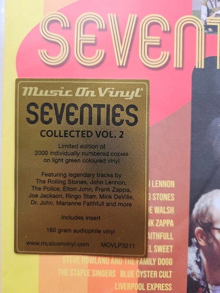 Seventies Collected Vol. 2 Limited ed 2 x coloured LP Album vinyl record 2022