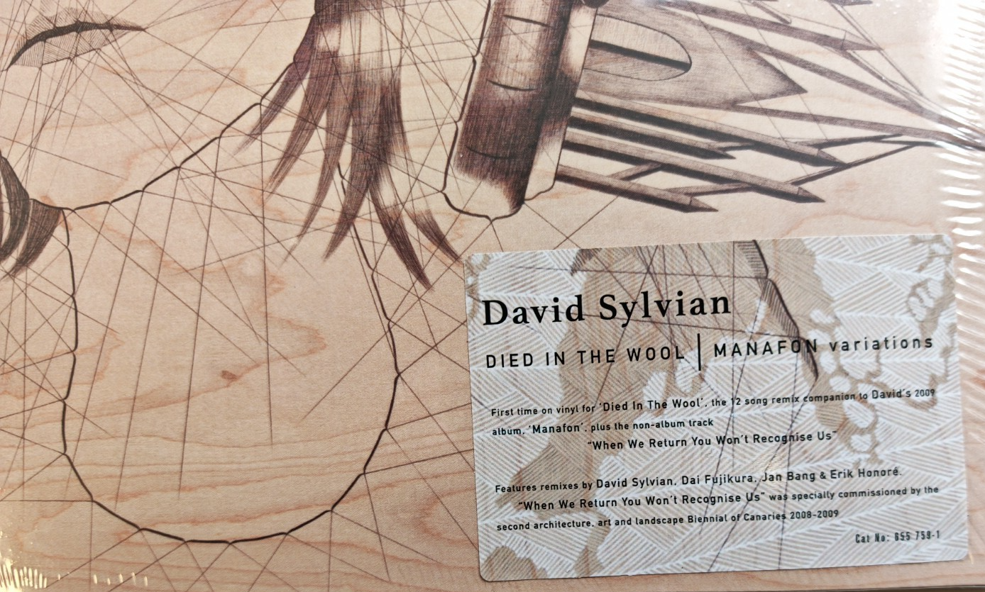 David Sylvian Died In The Wool | Manafon Variations LP Album Vinyl Record 2025