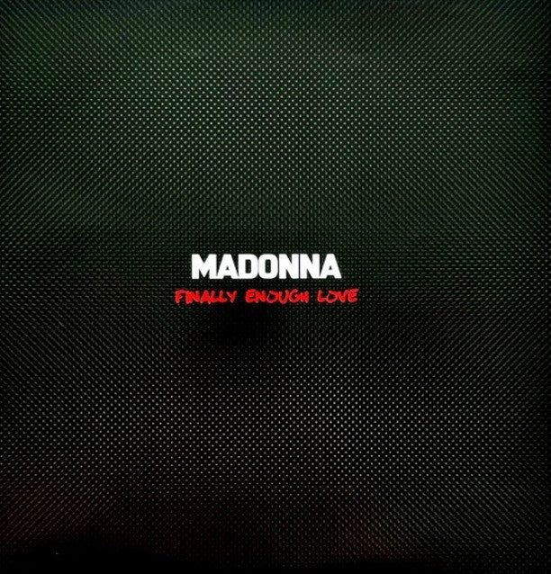Madonna Finally Enough Love LP Album vinyl record 2 X Remastered compilation