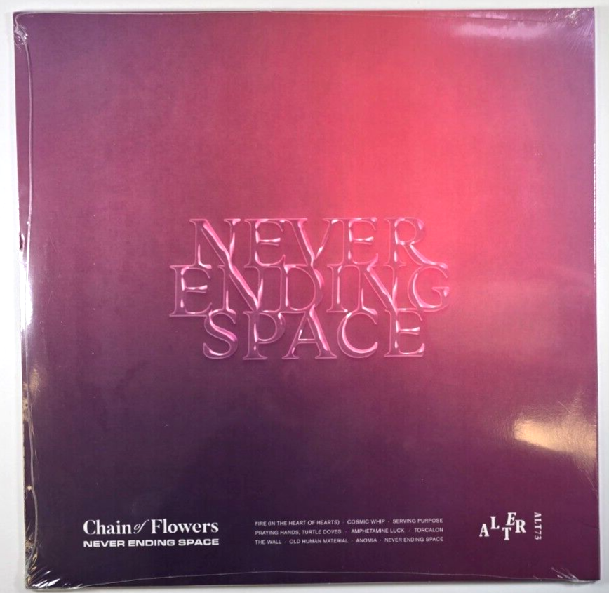 Chain Of Flowers Never Ending Space LP Album vinyl record limited Berry cream
