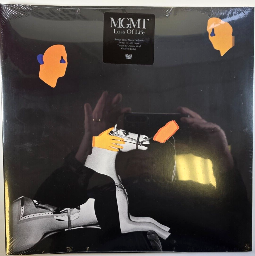 MGMT Loss Of Life LP Album vinyl record limited tangerine 2024 indie rock