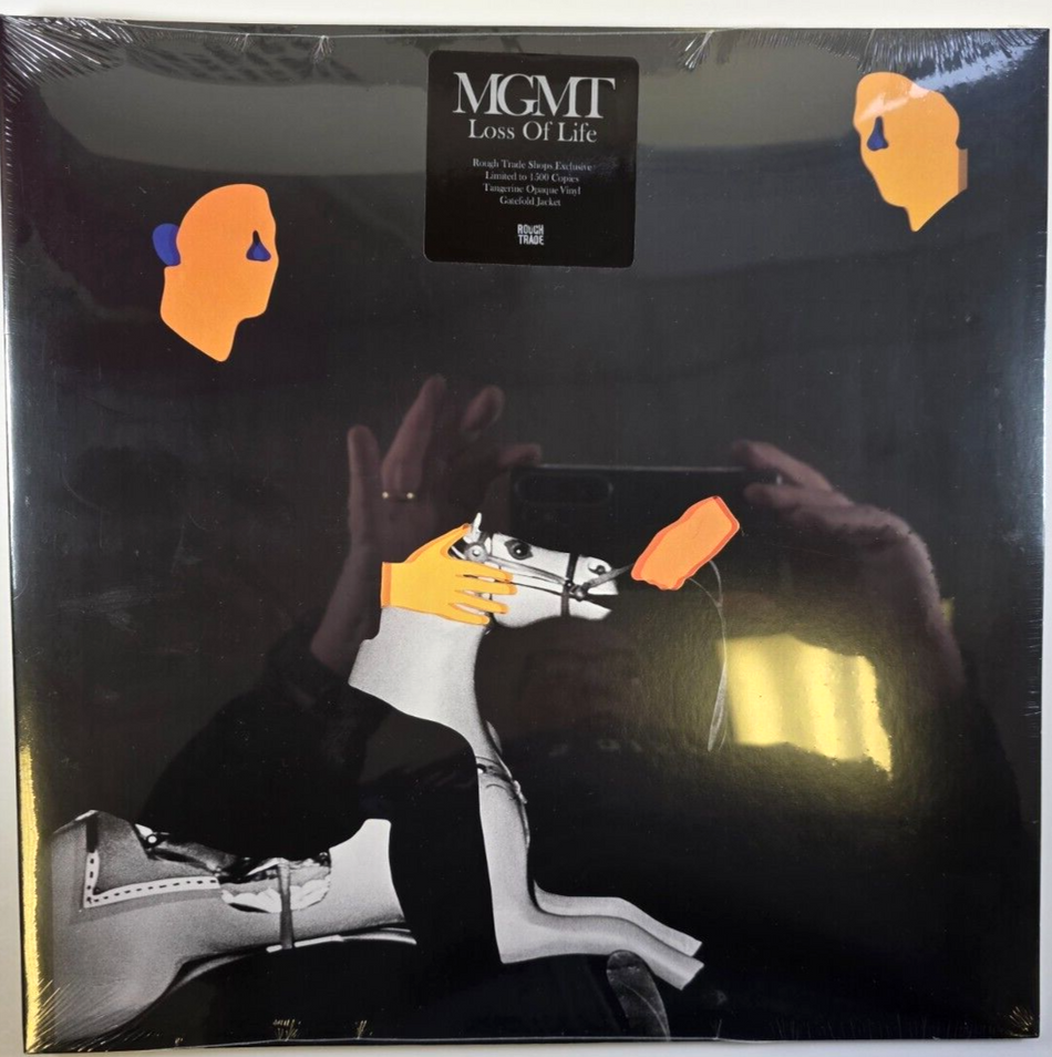 MGMT Loss Of Life LP Album vinyl record limited tangerine 2024 indie rock
