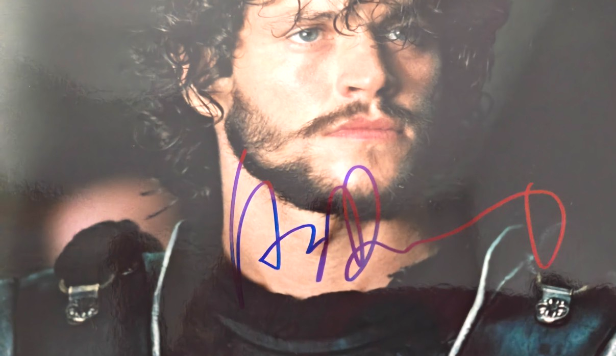Hugh Dancy Hand Signed Photo autograph Size A4