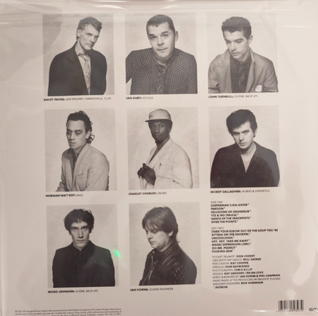 Ian Dury & The Blockheads Laughter LP Album vinyl record limited yellow 2023