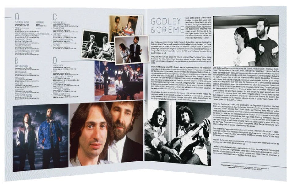 Godley & Creme Collected LP Album vinyl record 2 x 180g remastered compilation