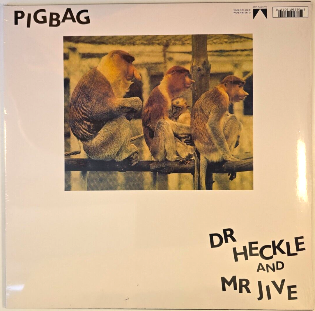 Pigbag Dr Heckle and Mr Jive LP album vinyl record 2020 reissue ska funk