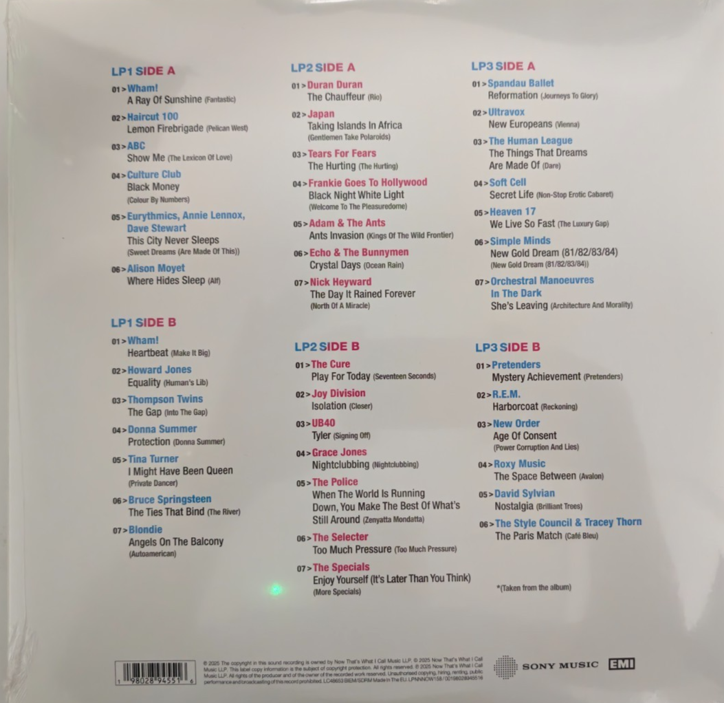 Now That's What I Call An Era The Albums 1980   1984 Vinyl LP Album record