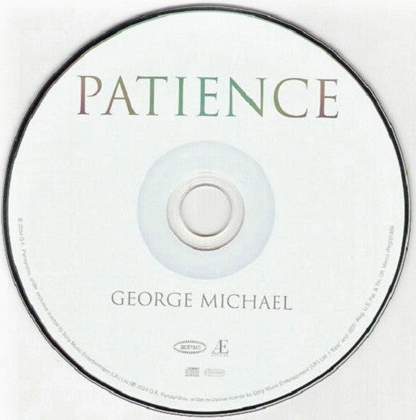 George Michael – Patience CD album 2004 US import on Aegean