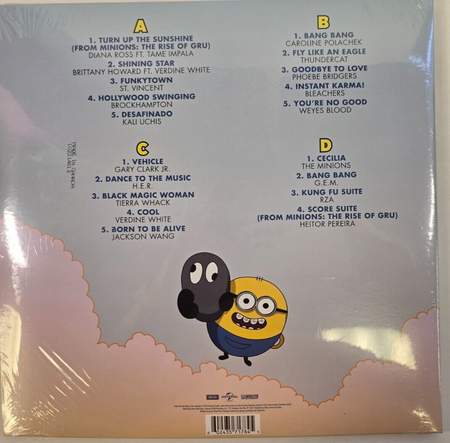 Minions the Rise of Gru OST LP Album vinyl record 2022 on Decca soundtrack