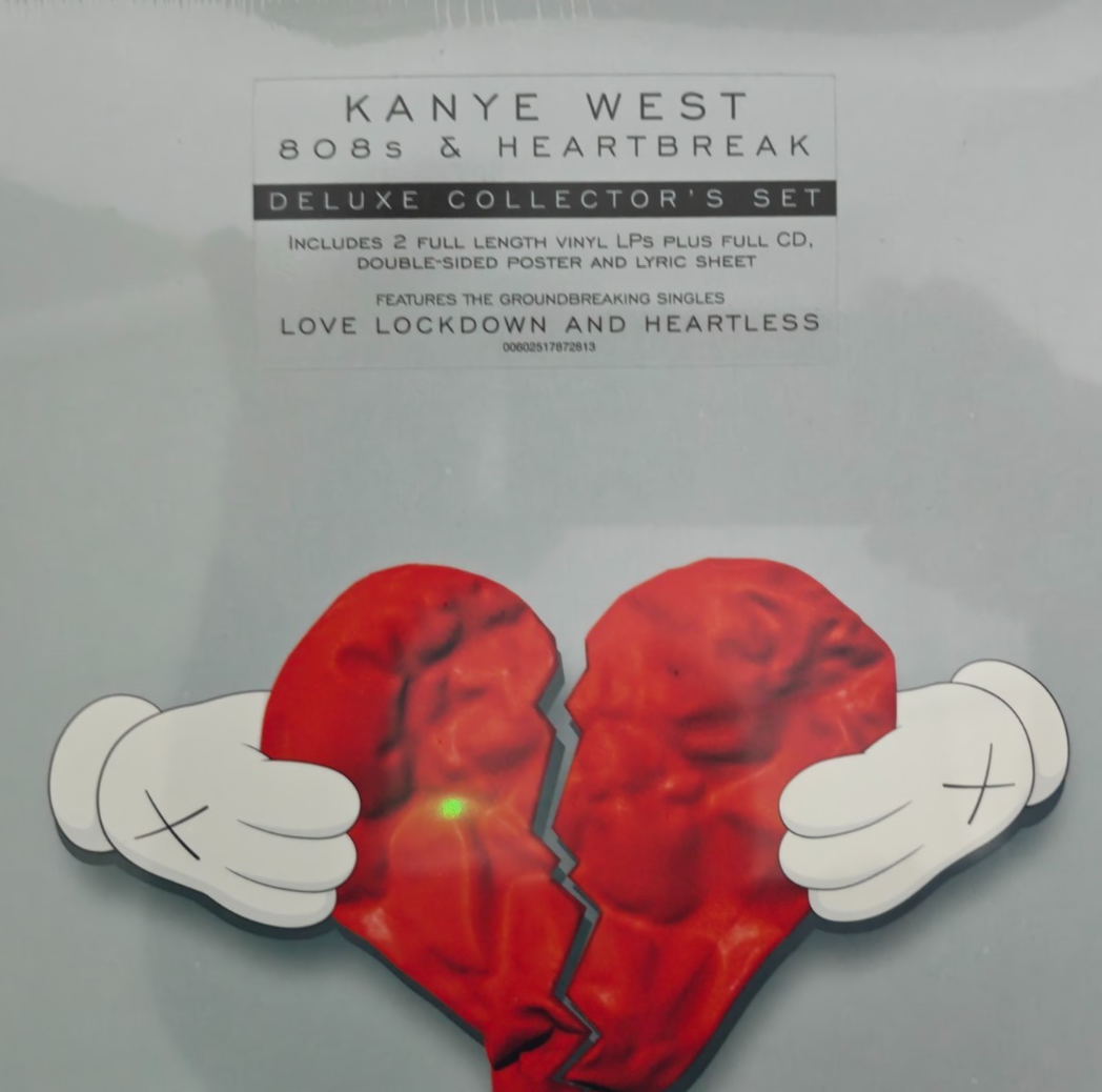 Kanye West 808s & Heartbreak LP Album vinyl record Deluxe Enhanced with CD 2020