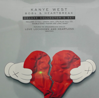 Kanye West 808s & Heartbreak LP Album vinyl record Deluxe Enhanced with CD 2020