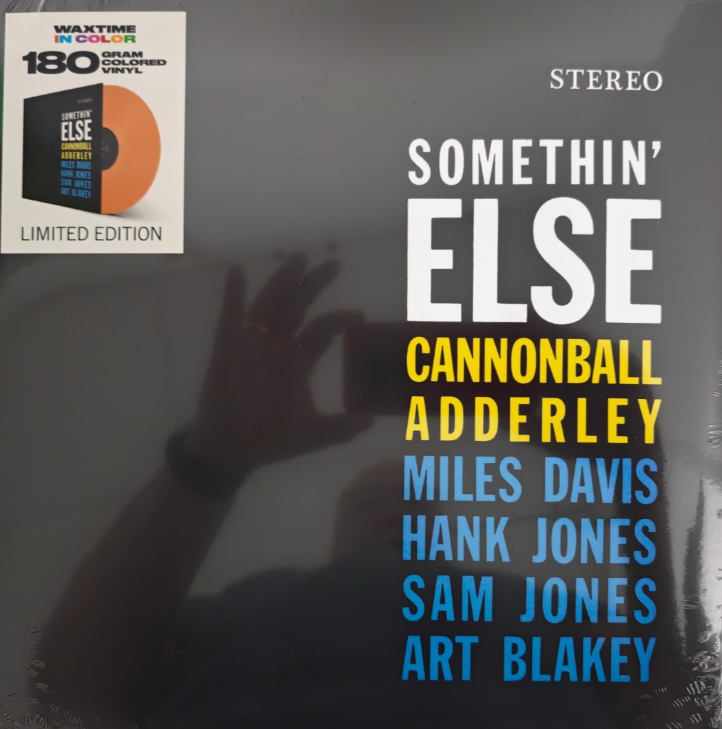 Cannonball Adderley Somethin' Else LP Album vinyl record reissue Orange Limited