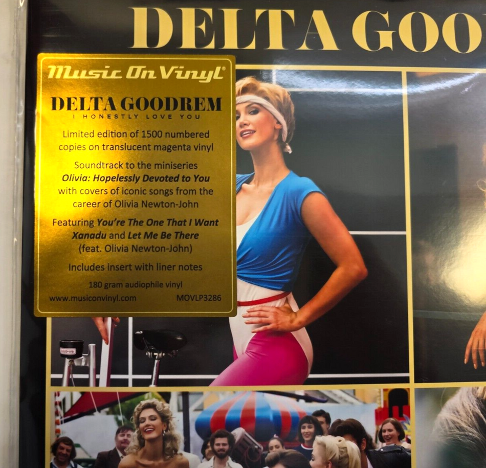 Delta Goodrem I Honestly Love You LP album vinyl record magenta numbered 180gram