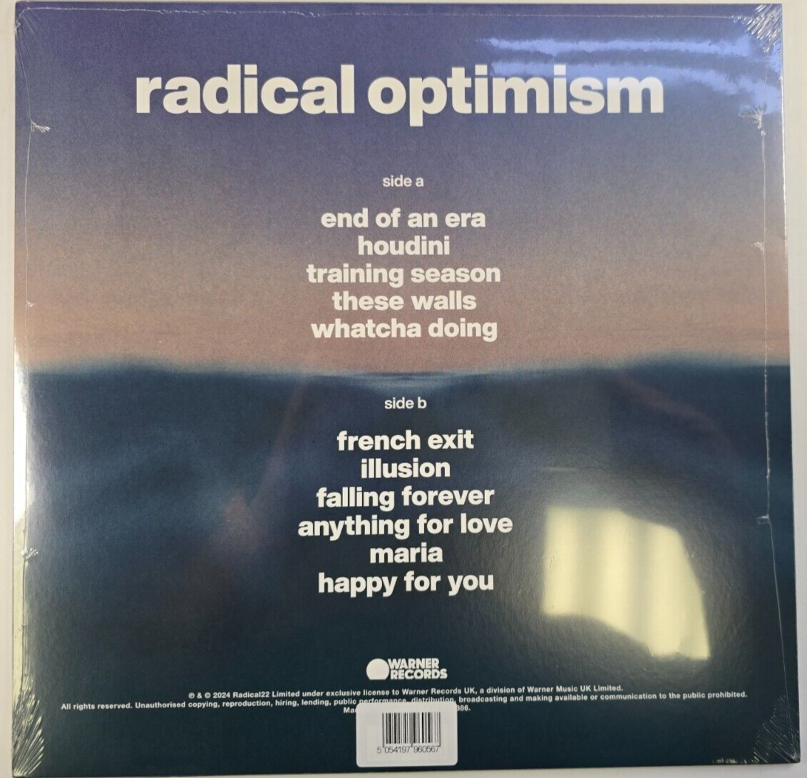 Dua Lipa – Radical Optimism LP Album vinyl record limited edition red 2024
