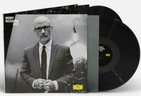 Moby Resound NYC LP Album Vinyl Record 2023 on Deutsche Grammophon 2 LP Black