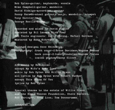Bob Dylan Together Through Life CD Album reissue remastered on Columbia