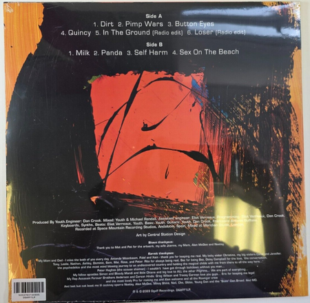 Black Grape Orange Head LP Album vinyl record indie rock on Dgaff Recordings