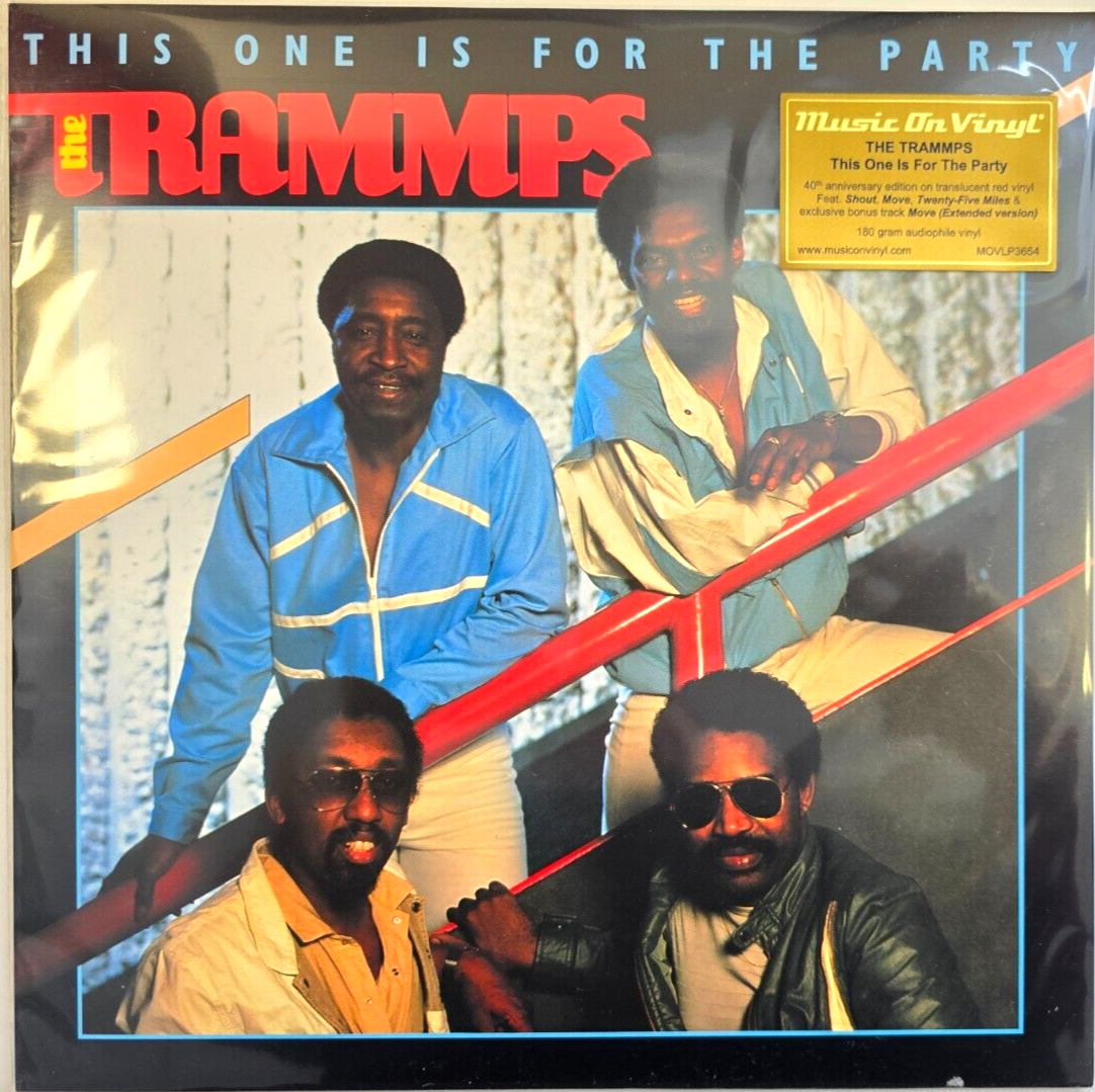 The Trammps This One Is For The Party LP Album vinyl record limited Red 180gram