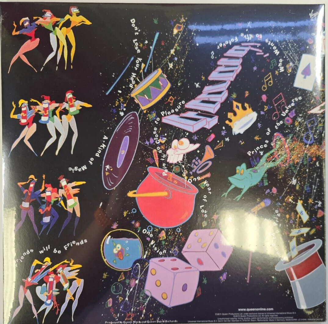 Queen A Kind Of Magic LP Album vinyl record remastered 180g reissue 2015 Virgin