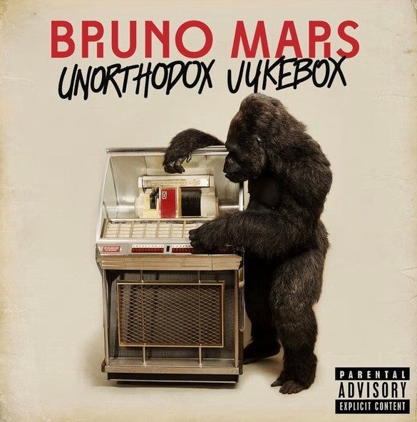 Bruno Mars Unorthodox Jukebox LP Album vinyl record  2012 on Atlantic black ed