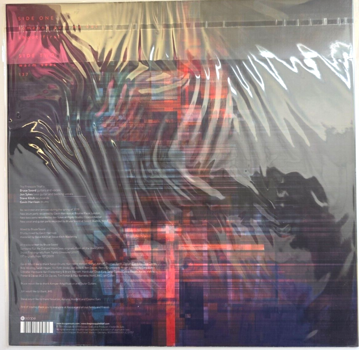 The Pineapple Uncovering The Tracks 12" vinyl record RSD Limited Red 2020 prog