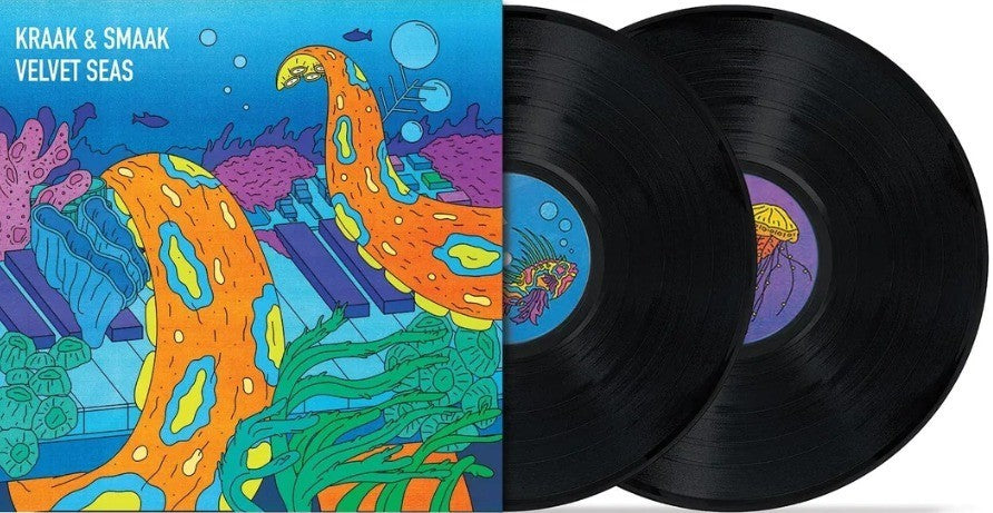 Kraak & Smaak Velvet Seas LP Album vinyl record 2025 on Boogie Angst black