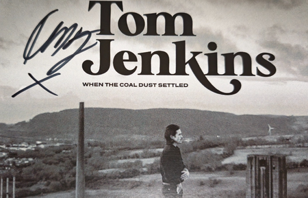 Tom Jenkins Hand-Signed Photograph Authentic Autographs on size A4 print