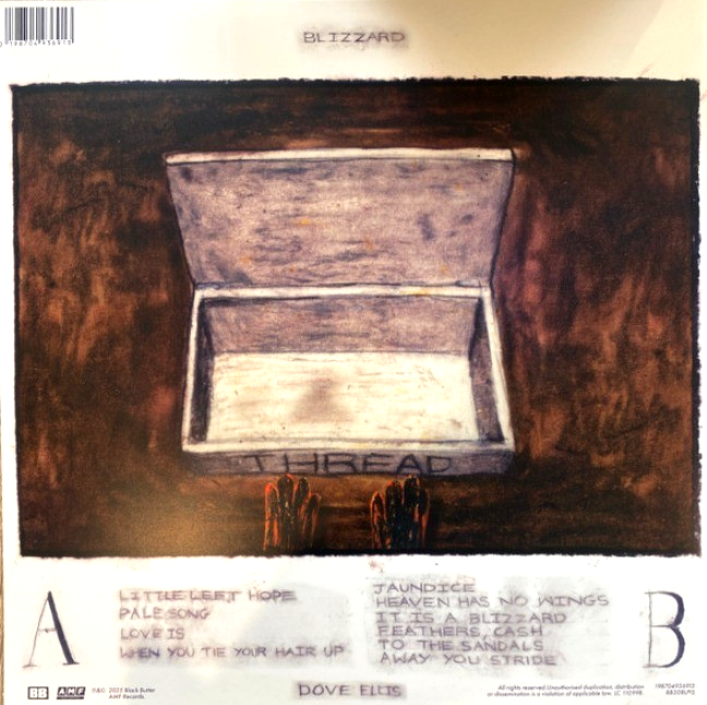 Dove Ellis – Blizzard LP Album vinyl record 2026 limited gold on Black Butter