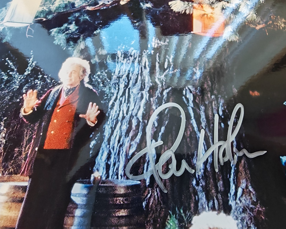 Ian Holme Hand Signed A4 Photo Autograph Memorabilia Lord of the Rings