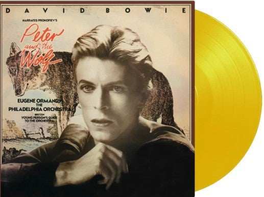 David Bowie Peter & The Wolf LP Album Vinyl Record Yellow Numbered 2026 reissue