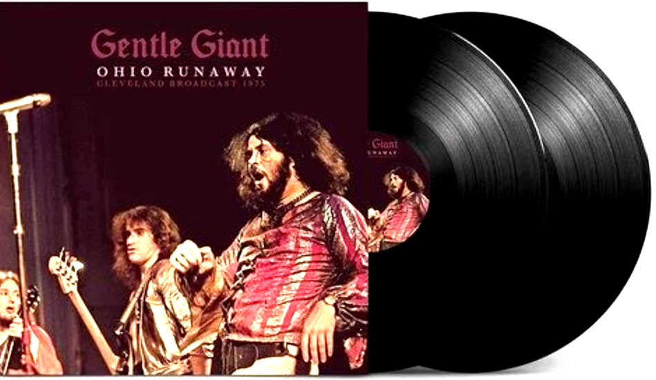Gentle Giant Ohio Runaway LP Album vinyl record 2 x LP Reissue 2023