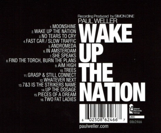 Paul Weller – Wake Up The Nation CD Album 2020 on Island Records