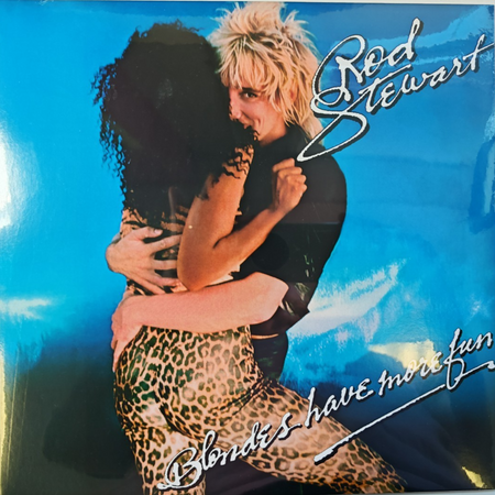 Rod Stewart  Blondes Have More Fun LP Album vinyl record 2023 on Warner Import