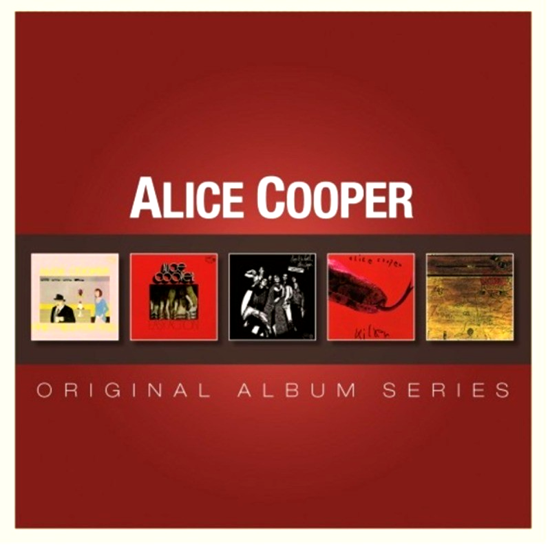 Alice Cooper Original Album Classics CD Boxset 5 Disc Set on Warner 2011 reissue