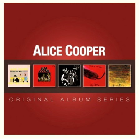 Alice Cooper Original Album Classics CD Boxset 5 Disc Set on Warner 2011 reissue