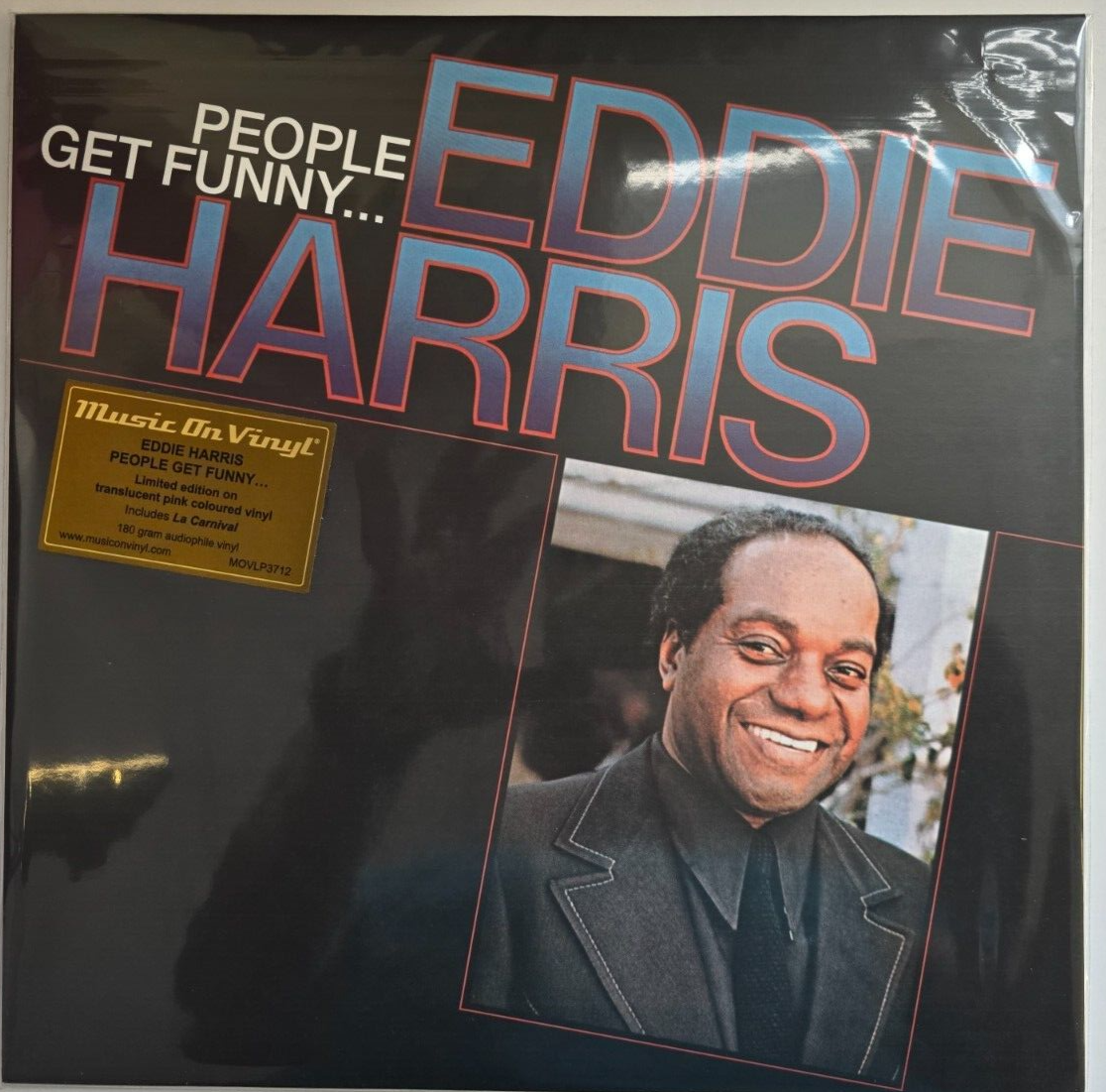 Eddie Harris – People Get Funny limited punk numbered LP Album vinyl record 2024