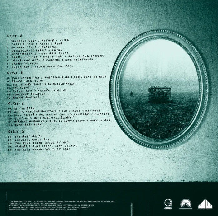 Hans Zimmer The Ring OST LP Album vinyl record  Lime Green & black Hand Poured
